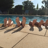 Ah! les vacances d'été, heureux comme des poissons dans l'eau... Ah! les vacances d'été, heureux comme des poissons dans l'eau...